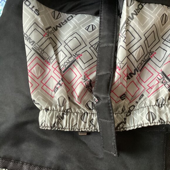 Sunice Stormpack Black Insulated Ski Pants Water Resistant with Gaiters Size M - Picture 11 of 14